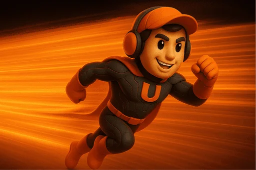 Upslide mascot representing Quick Win UX service